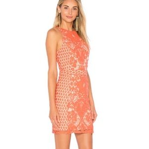 Endless Rose Floral Lace Sheath Mini Dress